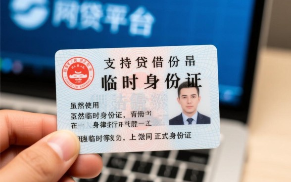 网贷平台借钱可以用临时身份证吗