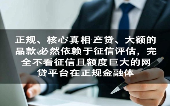 额度大不看征信的网贷有哪些平台,2026不看征信贷款哪里能借 额度大不看征信的网贷有哪些平台