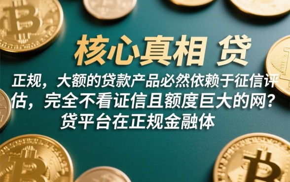 额度大不看征信的网贷有哪些平台,2026不看征信贷款哪里能借 额度大不看征信的网贷有哪些平台