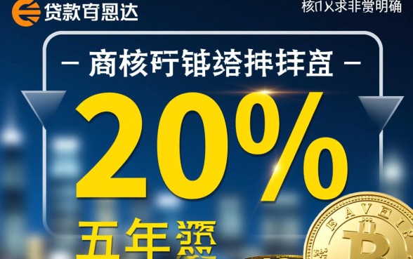 有什么贷款可以借20万五年还