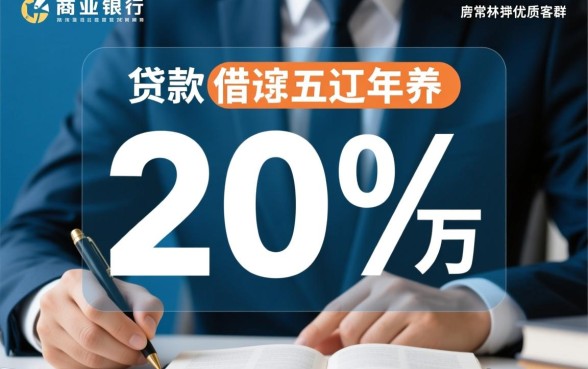 有什么贷款可以借20万五年还