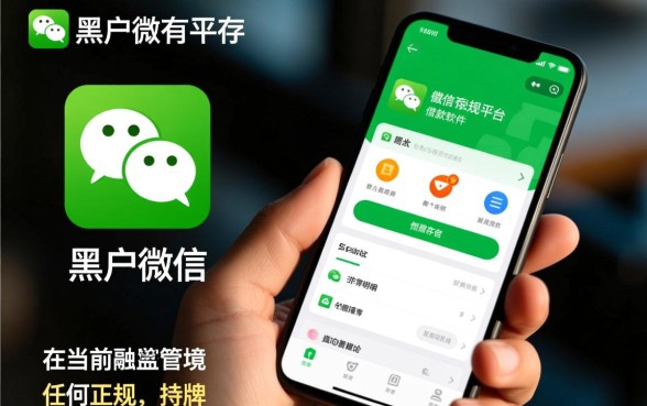 黑户微信有没有正规平台借款软件