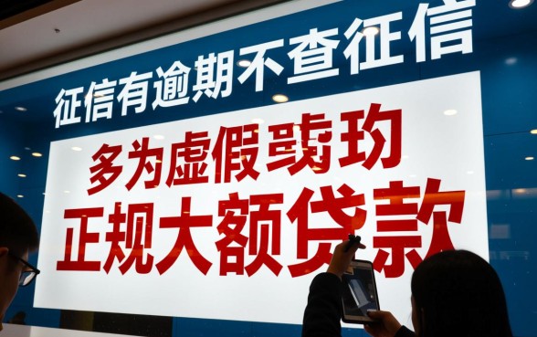 不查征信的正规大额贷款有哪些