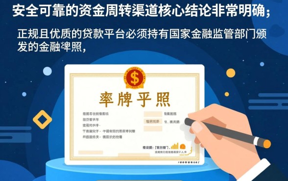 2026年最新正规贷款平台有哪些