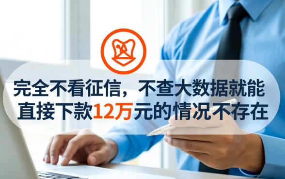 不看征信大数据贷款借12万真的吗,哪里能申请秒下款 不看征信大数据贷款借12万真的吗
