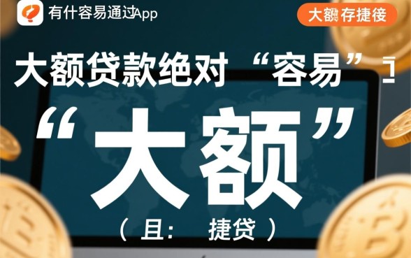 有什么容易通过的大额贷款app,2026正规平台怎么申请? 有什么容易通过的大额贷款app