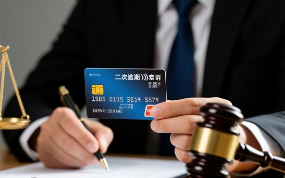 信用卡欠款二次逾期被起诉怎么协商