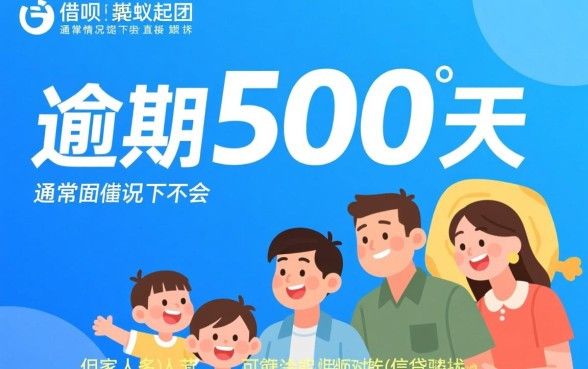 借呗逾期500天会不会起诉家人,借呗逾期多久起诉? 借呗逾期500天会不会起诉家人
