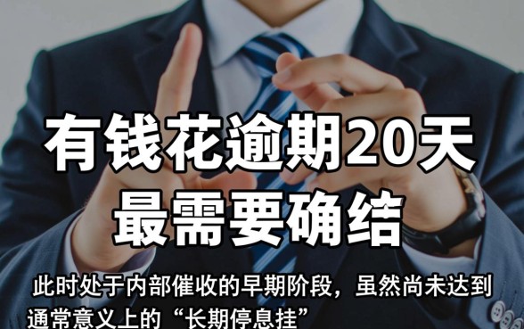 有钱花逾期20天怎么样才能协商