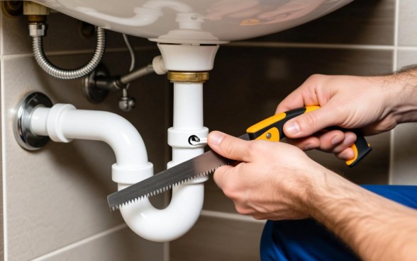 洗手盆的下水管为什么要锯个口子