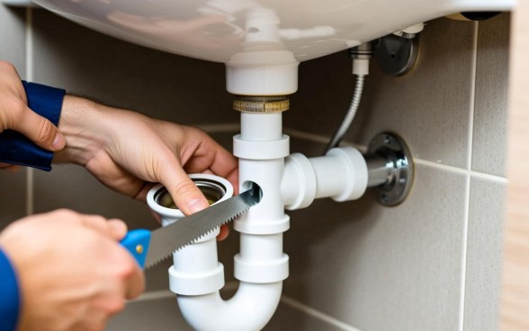 洗手盆的下水管为什么要锯个口子