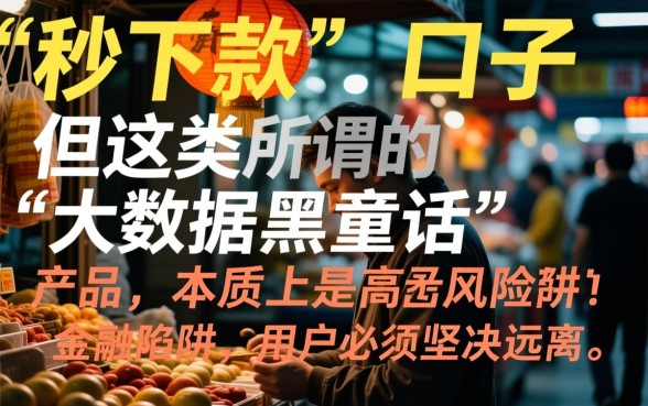 有没有大数据黑童话少秒下的口子,大数据不好怎么秒下款 有没有大数据黑童话少秒下的口子
