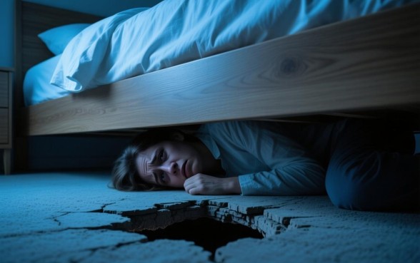 梦见睡觉的床下有洞口子什么意思