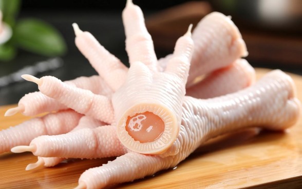 买的鸡爪子为啥爪子下边有个口子,鸡爪底部有洞能吃吗 买的鸡爪子为啥爪子下边有个口子