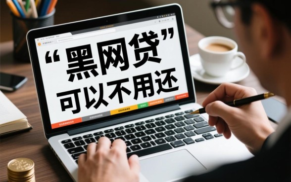 黑网贷能下款的口子不用还吗