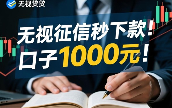 无视征信秒下款的口子1000元是真的吗,哪里可以申请下款? 无视征信秒下款的口子1000元是真的吗
