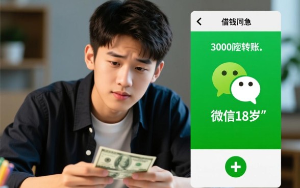 18岁急需3000怎么借