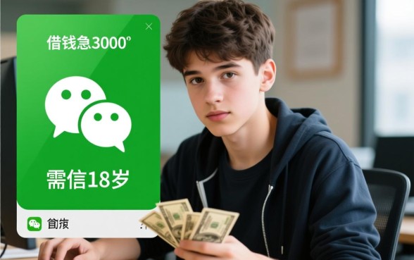 18岁急需3000怎么借
