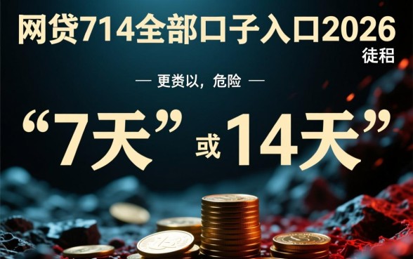 2026网贷714全部口子入口在哪,最新714高炮还能下款吗? 2026网贷714全部口子入口在哪