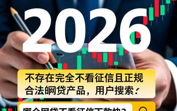 哪个网贷不看征信下款快2026