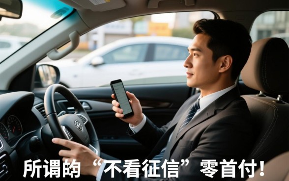 4s店不看征信零首付购车可靠吗