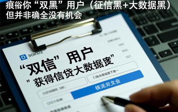 5个双黑网贷能下款的口子有哪些