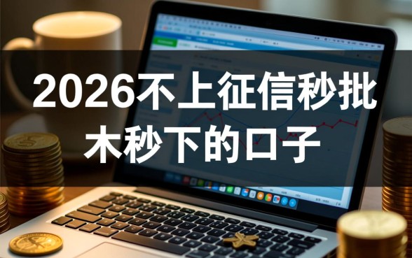 2026不上征信秒批口子有哪些