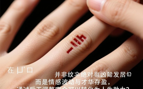 无名指下有口子纹的女人好吗