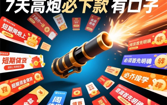 7天高炮必下款口子有哪些,2026不用审核的口子在哪里 2026不用审核的口子在哪里