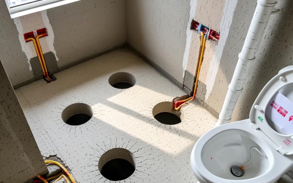 毛坯房卫生间底下有口子是干嘛的