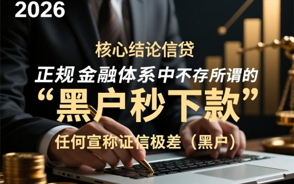 2026黑户秒下款的口子有哪些,黑户贷款哪里容易通过 2026黑户秒下款的口子有哪些