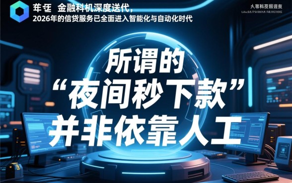 2026年夜间审核秒下款的口子有哪些