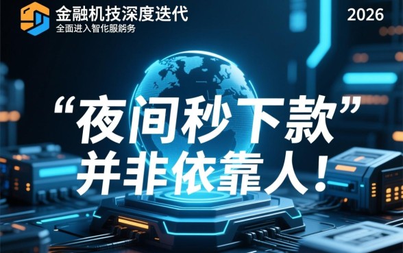 2026年夜间审核秒下款的口子有哪些