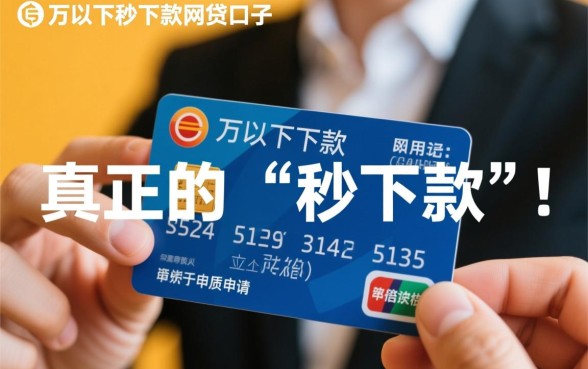 一万以下秒下款的网贷口子有哪些,2026正规平台有哪些 一万以下秒下款的网贷口子有哪些