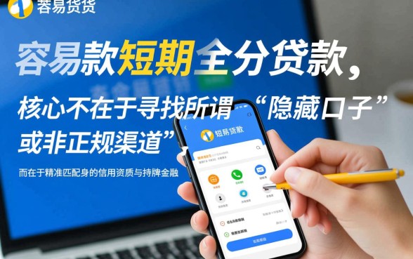 容易下款的短期小额贷款口子有哪些