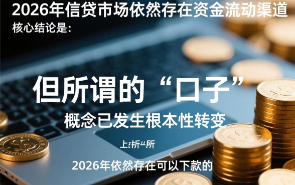 2026年还有可以下款的口子吗