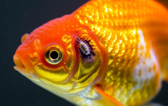 金鱼鱼鳞下有划痕怎么办