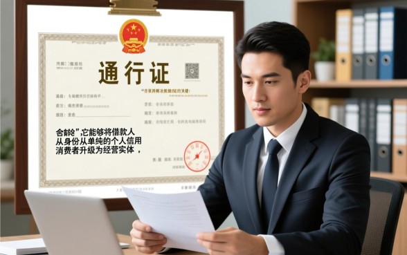 个体户有营业执照有哪些下款口子