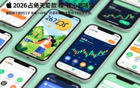 2026年苹果最容易下款的口子有哪些,哪个靠谱秒批? 2026年苹果最容易下款的口子有哪些