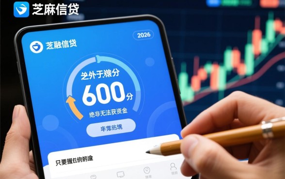 2026芝麻分600稳下的口子有哪些