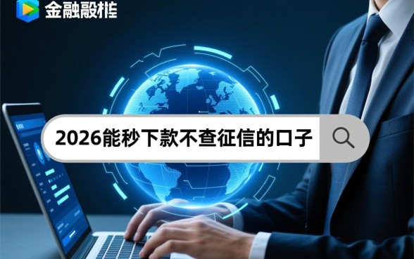 2026能秒下款不查征信的口子有哪些