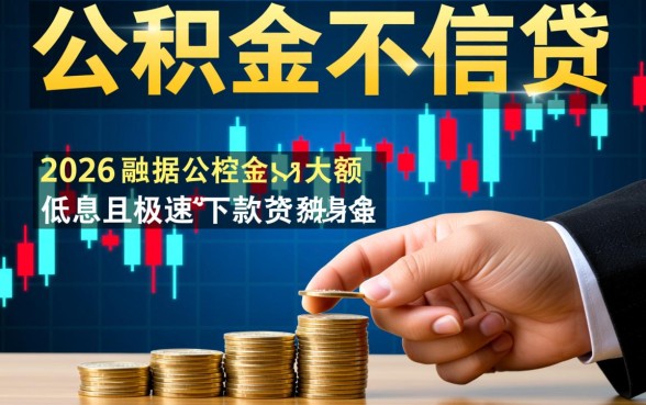 2026有公积金贷款口子能秒下吗