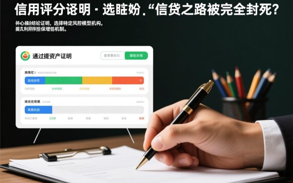 综合信用评分不足还能下款的口子有哪些