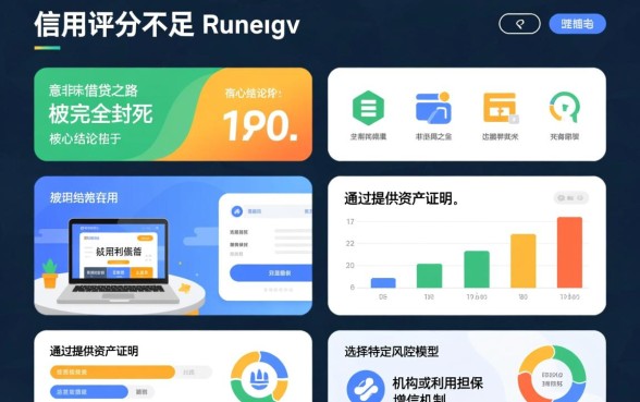 综合信用评分不足还能下款的口子有哪些