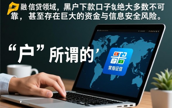 网络上推荐的黑户下款口子可靠吗