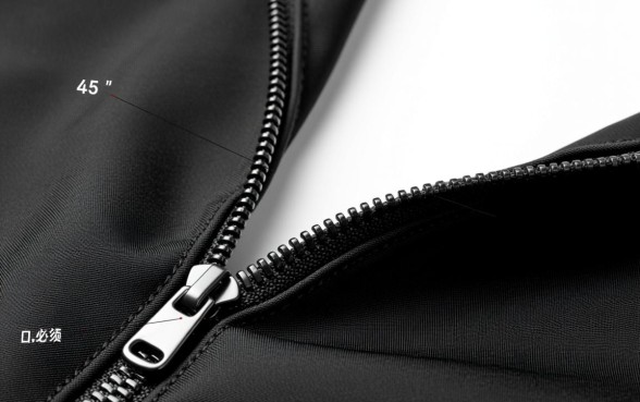 服装拉链下口怎么打剪口子图解