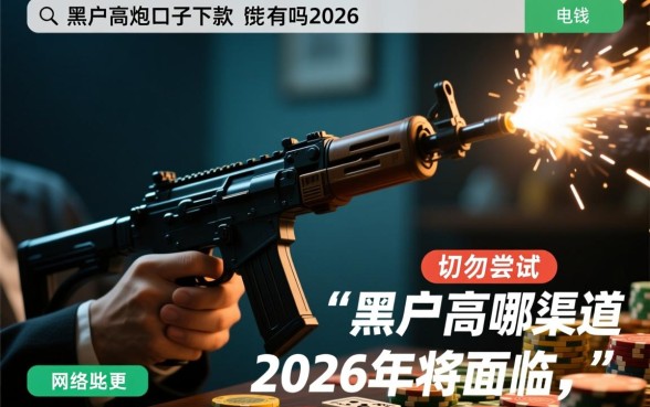 黑户高炮口子下款的有吗2026