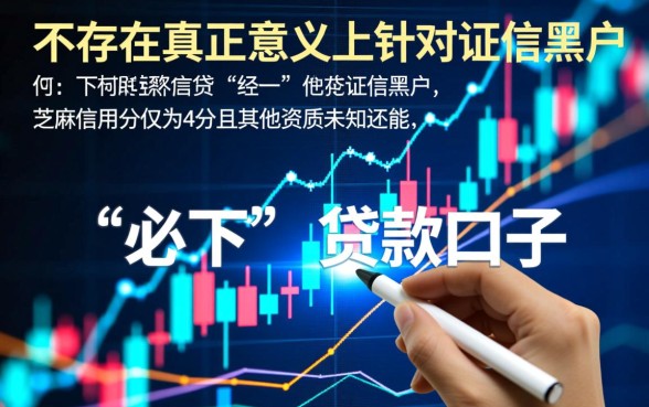 黑户芝麻分4必下口子有哪些