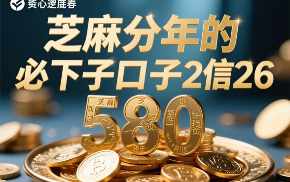 芝麻分580必下的口子2026有哪些
