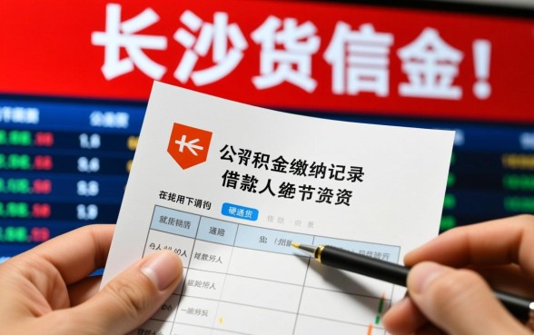 长沙凭公积金就能绝对下款的口子是真的吗